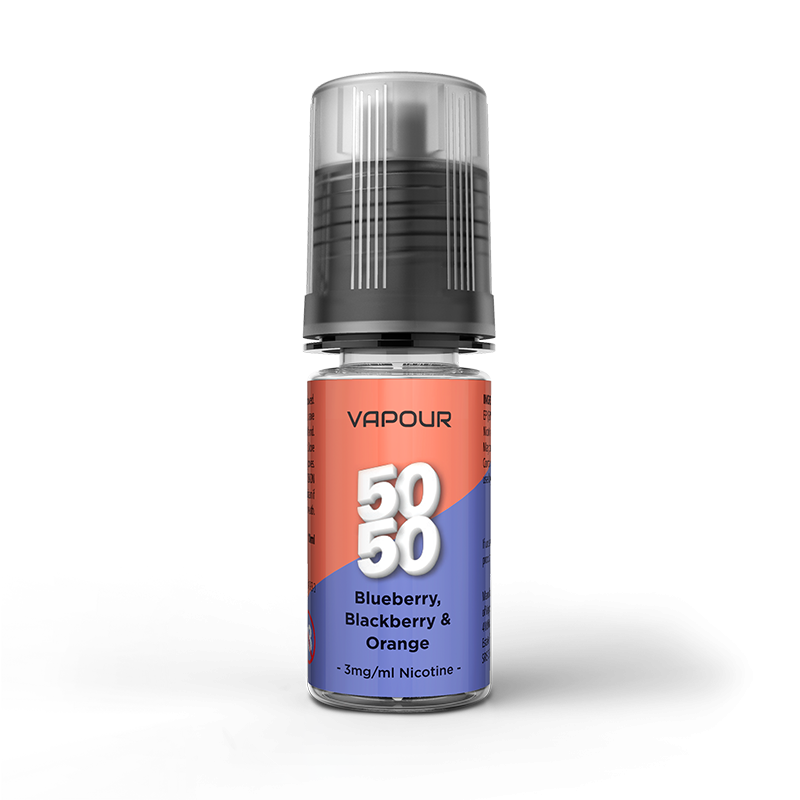 Vapour 5050 Blueberry Blackberry Orange E Liquid 10ml