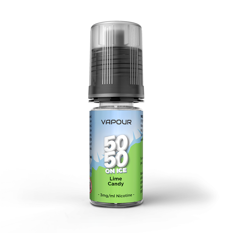 Vapour 5050 Lime Candy On Ice E Liquid 10ml