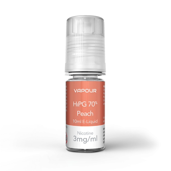 Vapour Peach High PG E Liquid 10ml