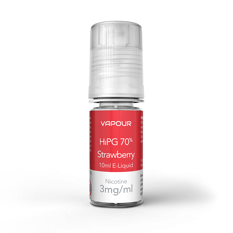 Vapour Strawberry High PG E Liquid 10ml