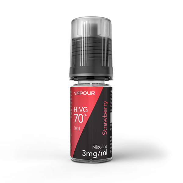 Vapour Strawberry High VG E Liquid 10ml