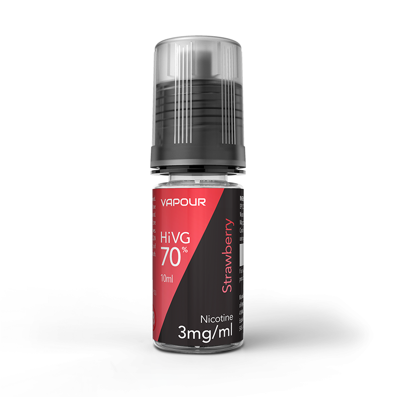 Vapour Strawberry High VG E Liquid 10ml