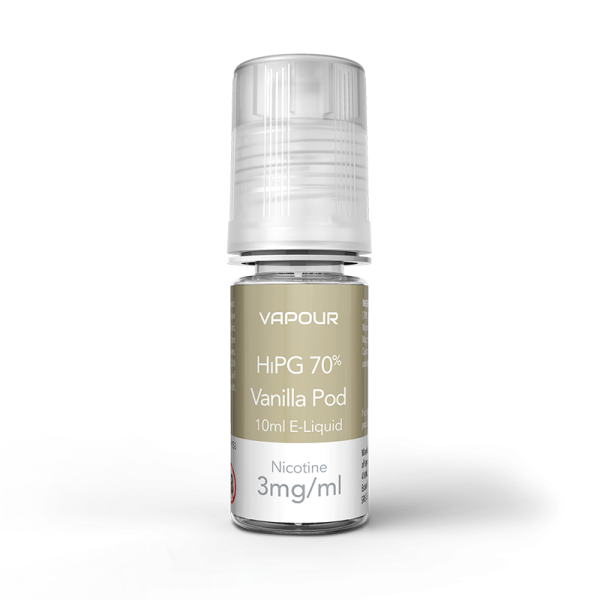 Vapour Vanilla Pod High PG E Liquid 10ml