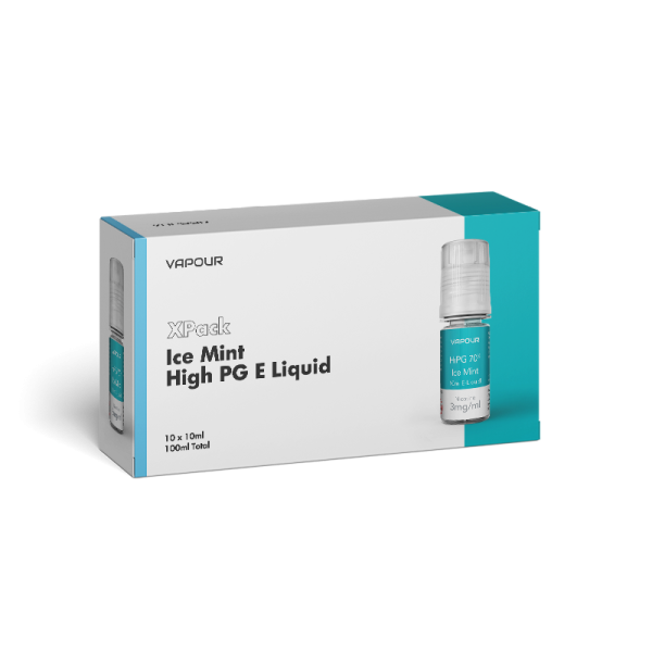 XPack Vapour High PG Ice Mint E Liquid 100ml