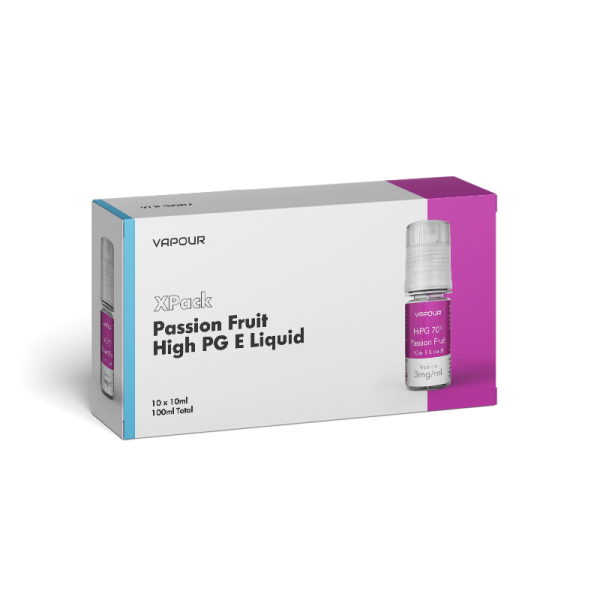 XPack Vapour High PG Passion Fruit 9mg E Liquid 100ml **LIMITED TIME OFFER**