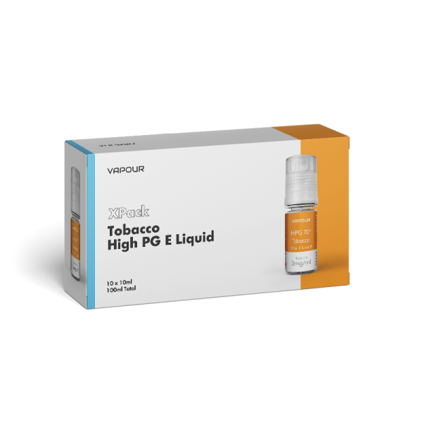 XPack Vapour High PG Tobacco E Liquid 100ml
